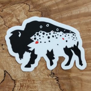 Spotted Buffalo Sticker